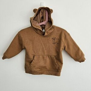 Carter's Brown Bear Hoodie for Kids